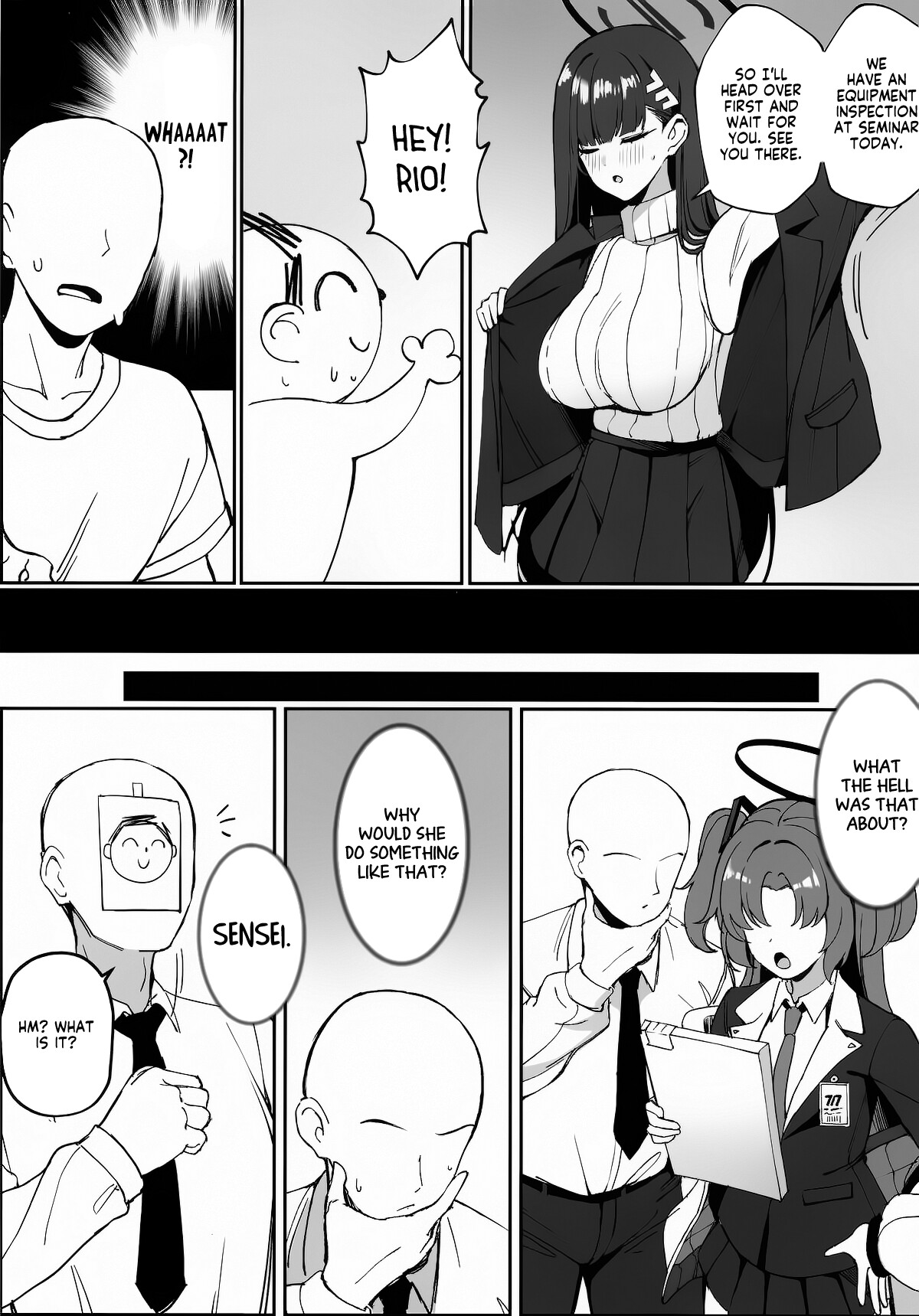 Hentai Manga Comic-Together with Sensei 2-Read-4